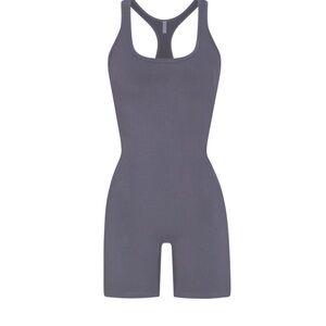 Skim’s Women's Gray Sleeveless Bodysuit